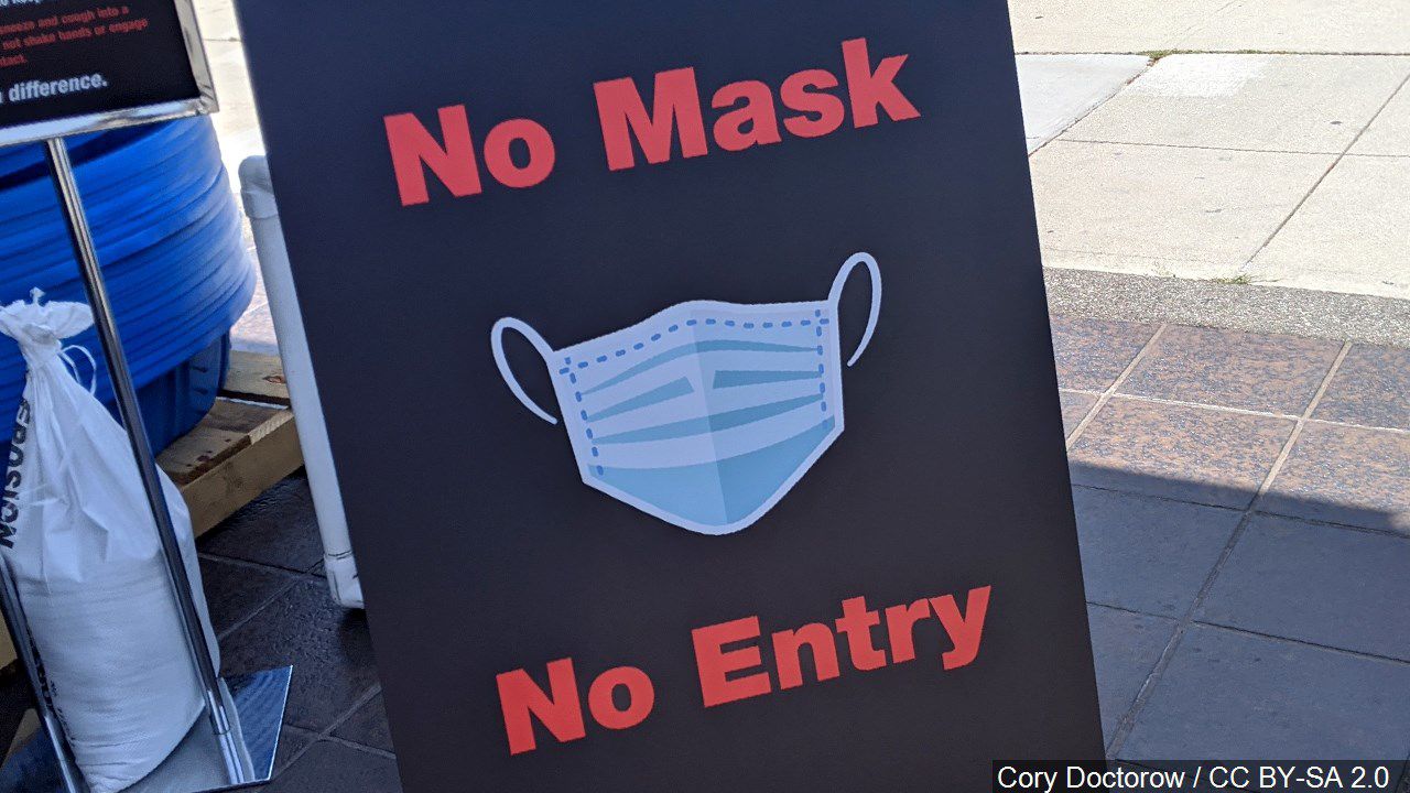 No Mask No Entry
